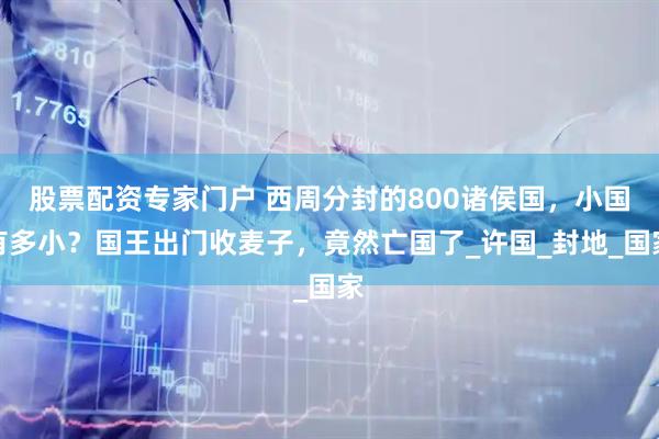 股票配资专家门户 西周分封的800诸侯国，小国有多小？国王出门收麦子，竟然亡国了_许国_封地_国家